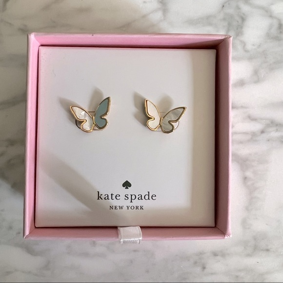 kate spade Jewelry Kate Spade Butterfly Stud Earrings Poshmark